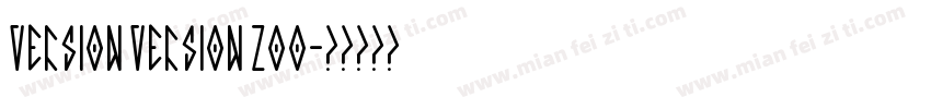 Version Version 200字体转换